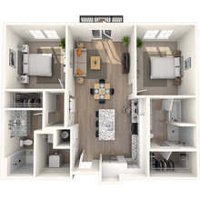 Traditional 2x2 1125-1322 SF-FP 1302 floor plan